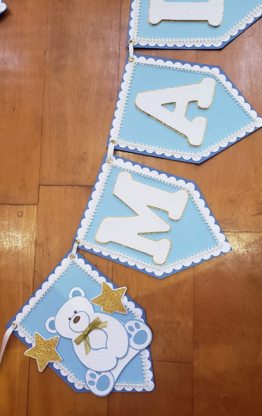 Celebration pennant banner for school events